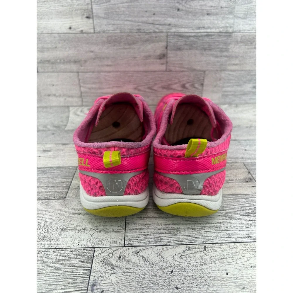 Merrell Mix Master Glide Pink Lime Trail Running Shoes Women Sz 6 J57320 Vibram